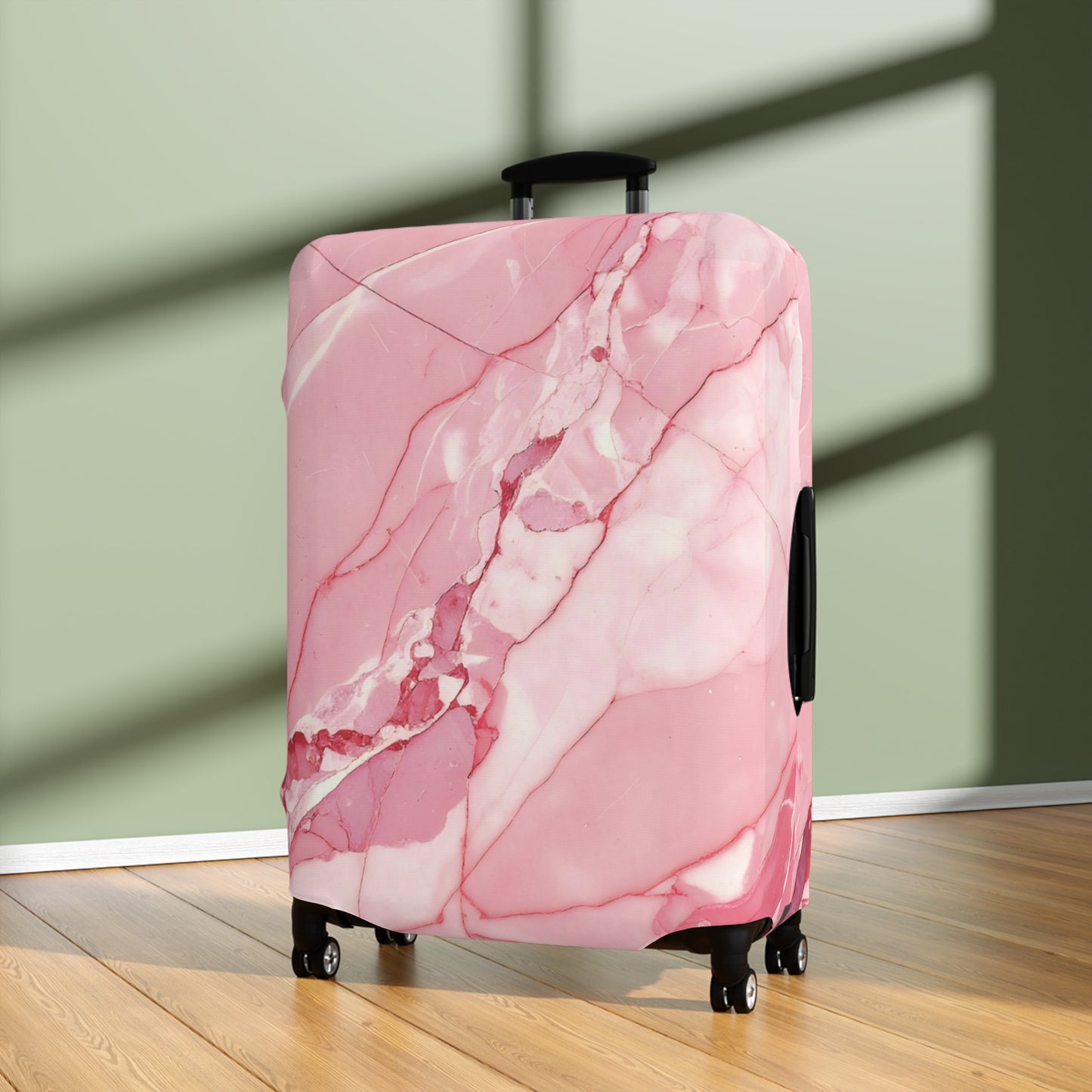 Luggage Cover – Pink Agate