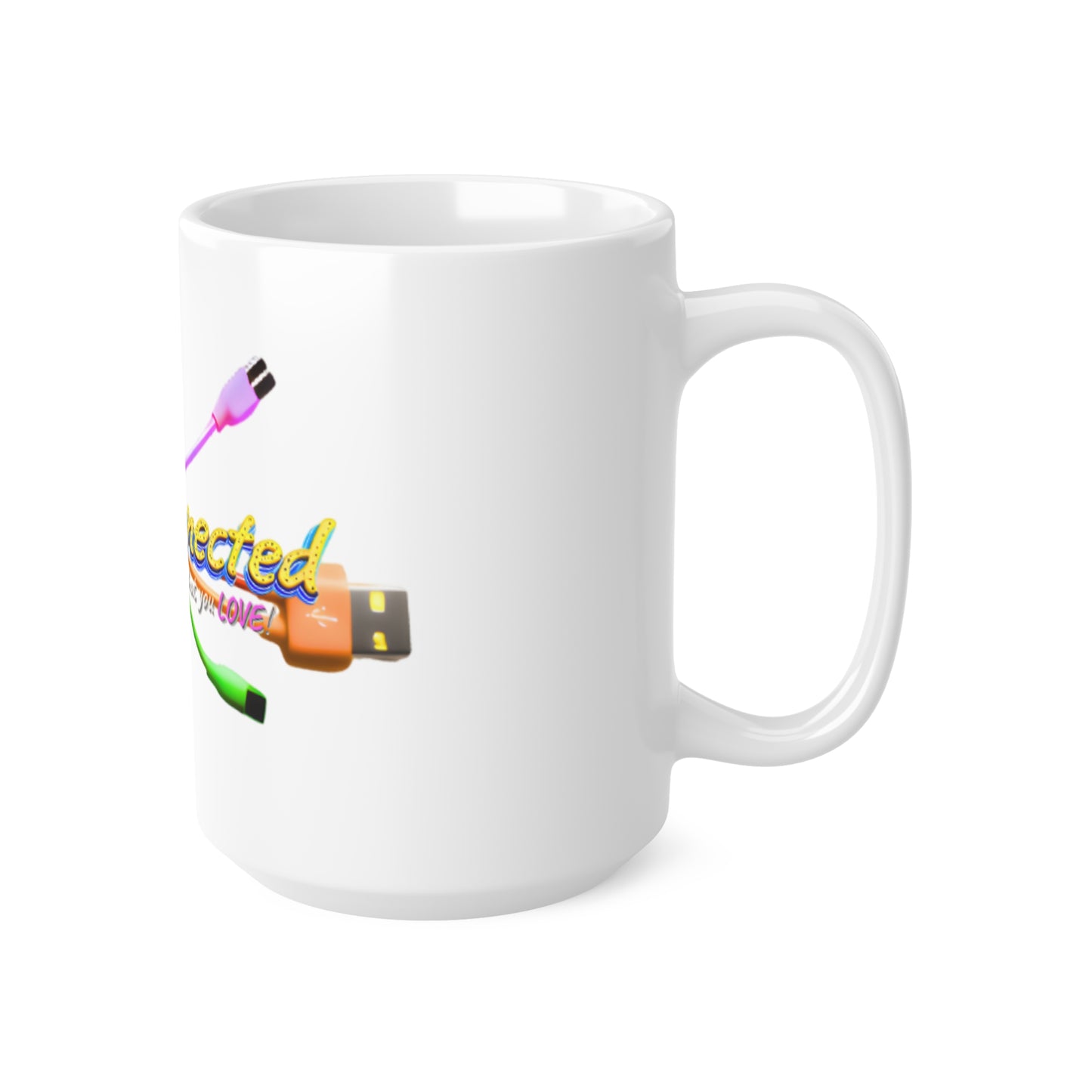 215 Connected Ceramic Coffee Mug – Everyday Sips in 11 oz or 15 oz