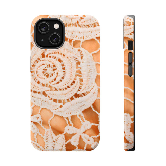 Wireless-Charging Compatible Case – Vintage Veil