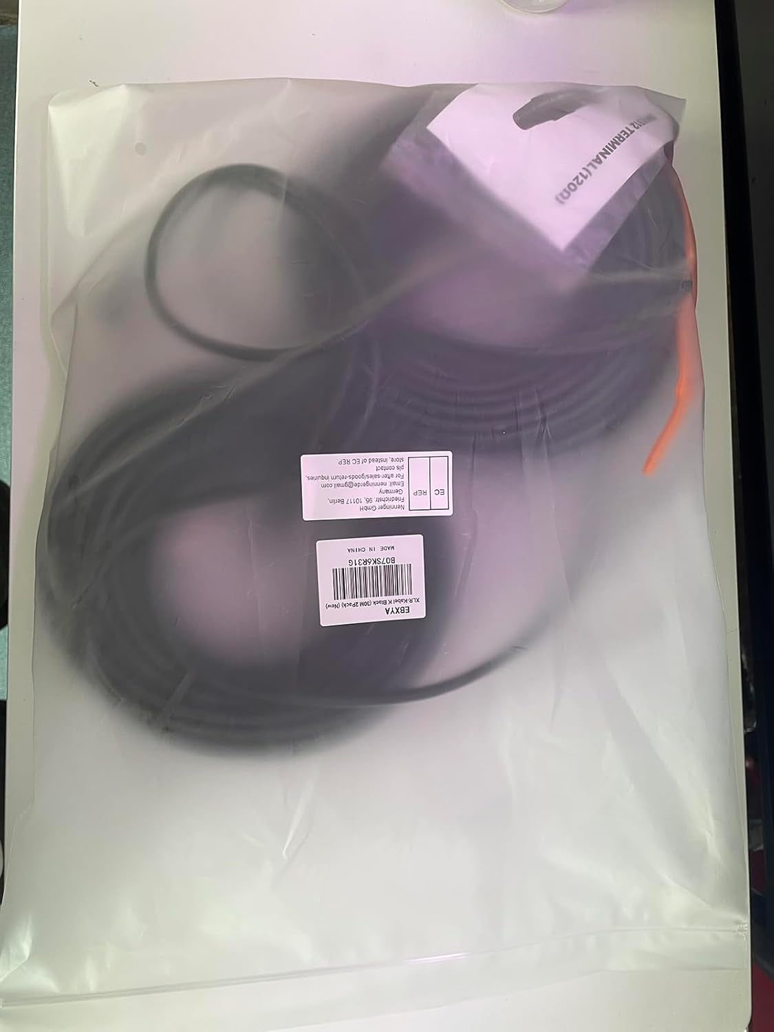 100Ft XLR Microphone Cables 2 Packs - Premium Balanced Mic Speaker Cable with 3 Pins XLR Male to Female 100 Feet, Black