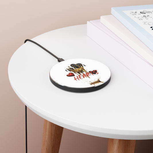 Wireless Charger – Queen of Hearts