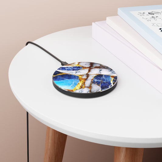 Wireless Charger – Sapphire Veins