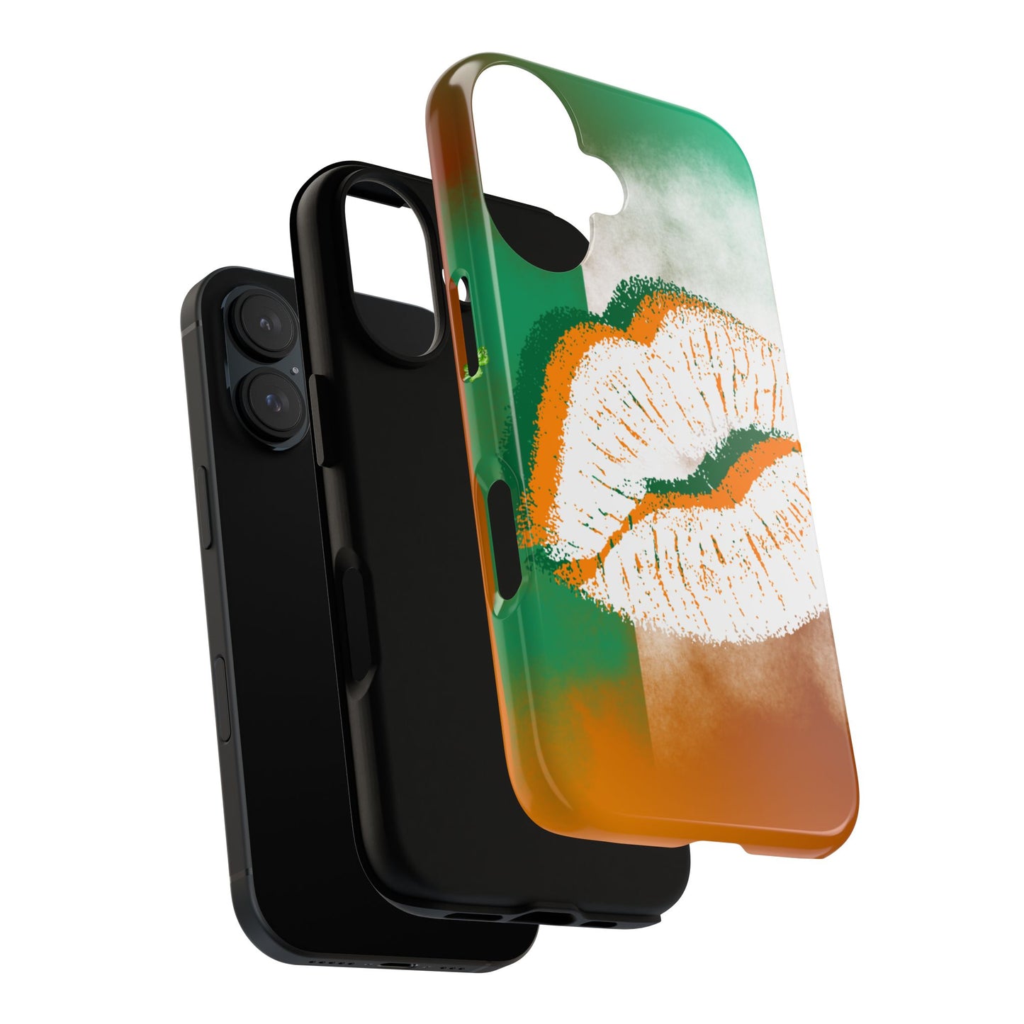 Protective Phone Case – Irish Lip St. Patrick’s Day Design
