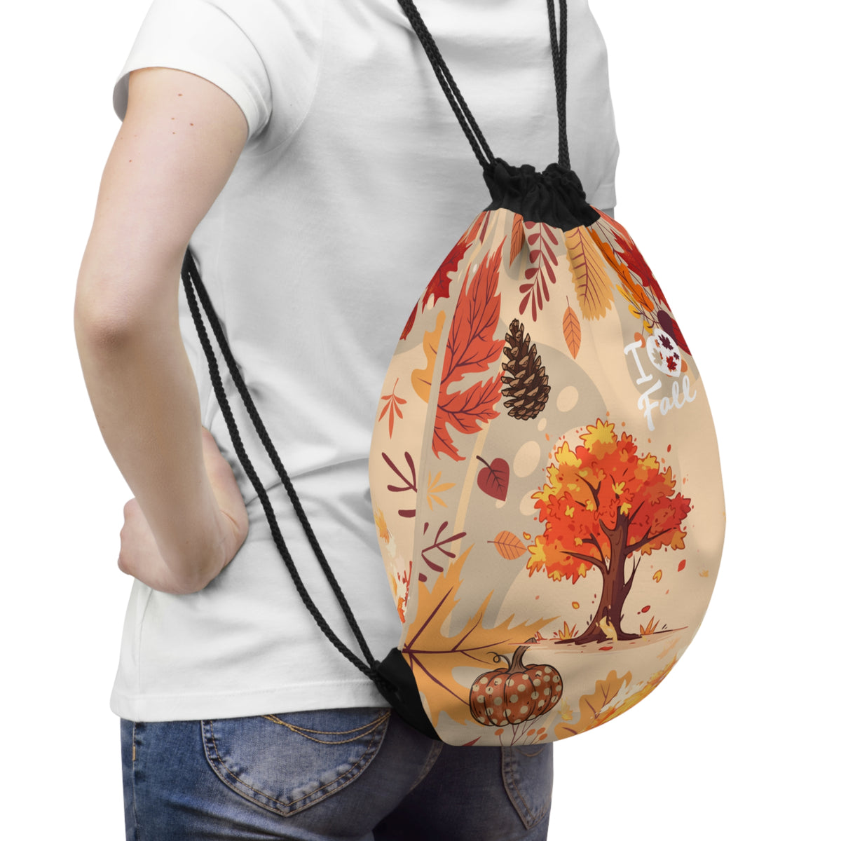 Drawstring Bag – Fall in Love