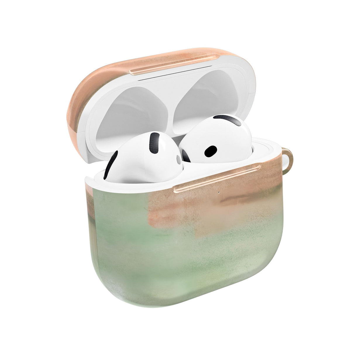 Earbud Case Cover – Sage & Sorbet