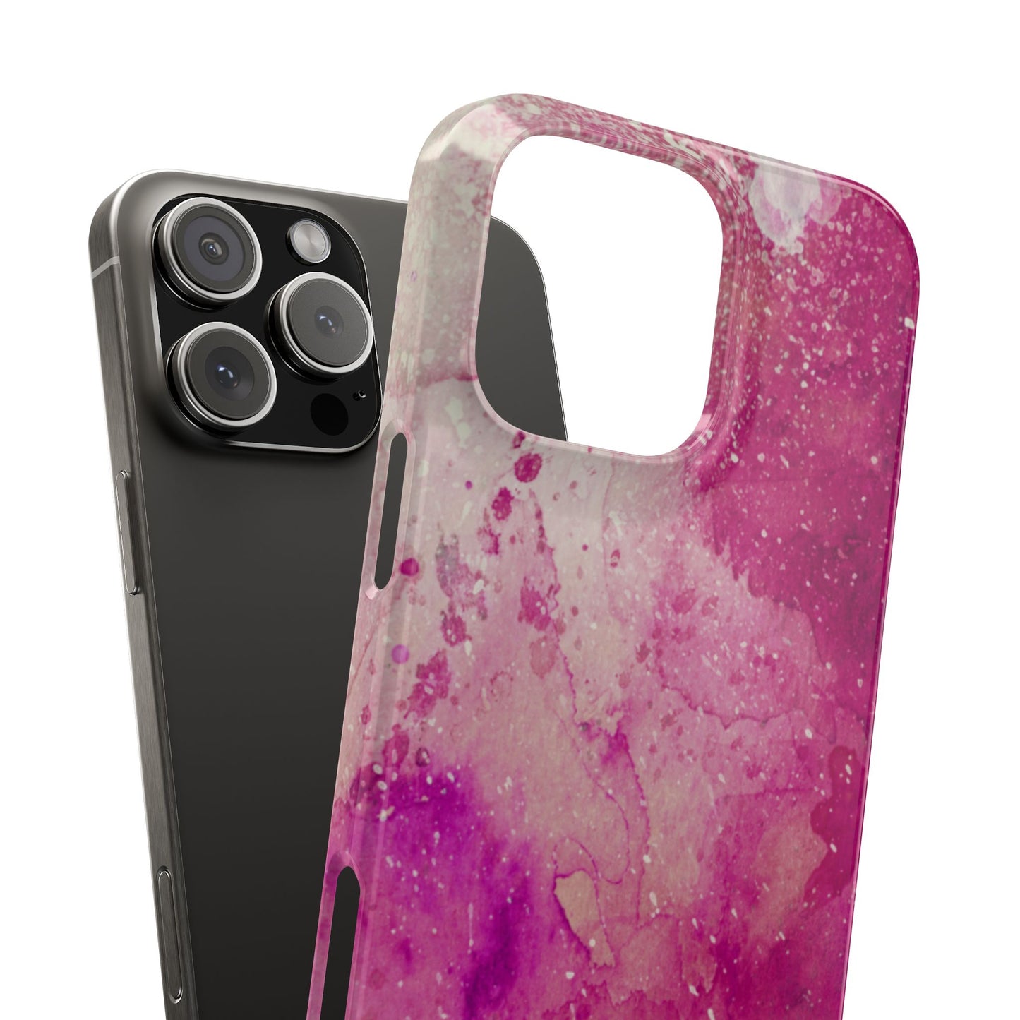 Slim Phone Case – Spilled Wine