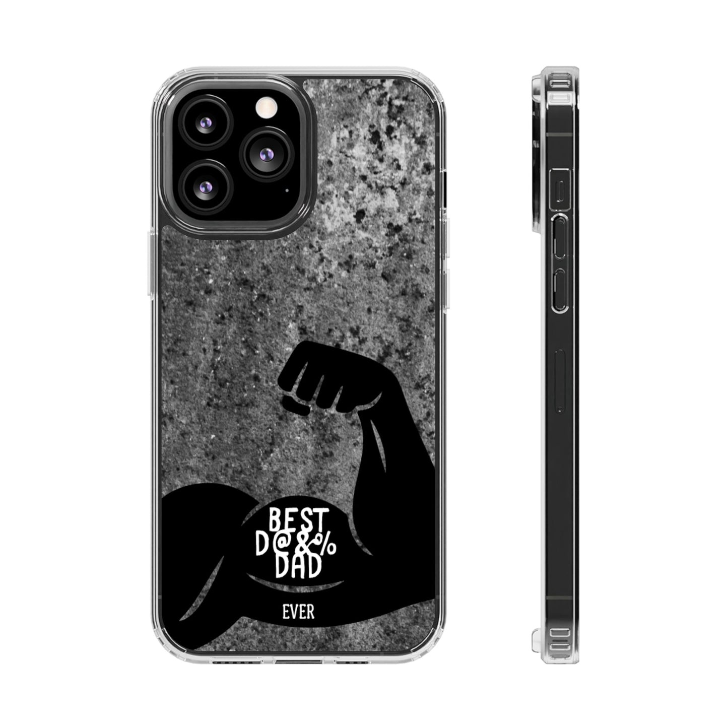 Clear Magnetic Phone Case – Best Dad Ever