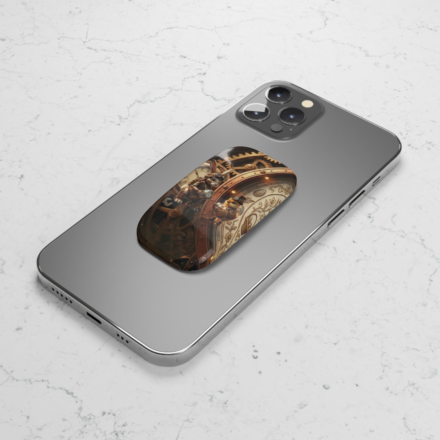 Phone Grip – Clockwork Cottontail
