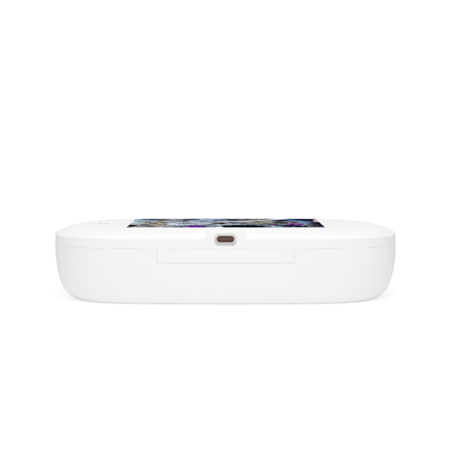 UV Phone Sanitizer with Wireless Charger – Chrome Jewel