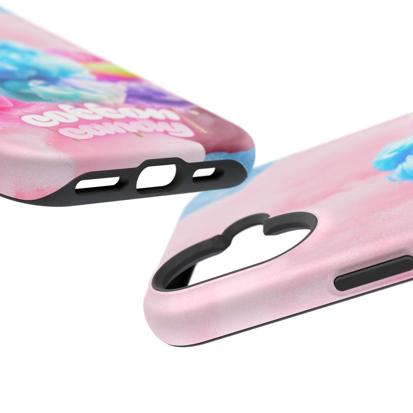 Wireless-Charging Compatible Case – Cotton Candy Dream