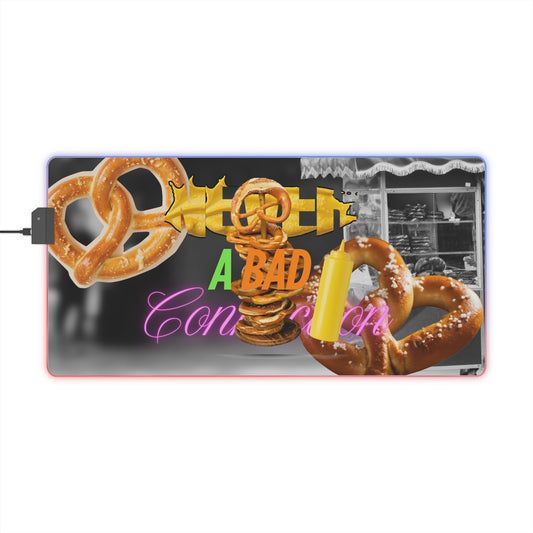 LED Desk Mat – Never a Bad Connection Pretzel Stack