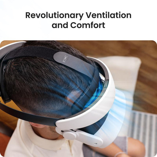 Kiwi Design H4 Boost Comfort Battery Head Strap Accessories for Meta/Oculus Quest 3/Quest 3S