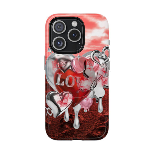 Protective Magnetic Phone Case – Chrome Love