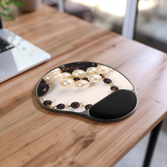 Ergonomic Mouse Pad – Noir Pearl