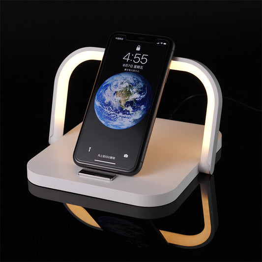 Desk Lamp with Wireless Charger – Light + Phone Charging