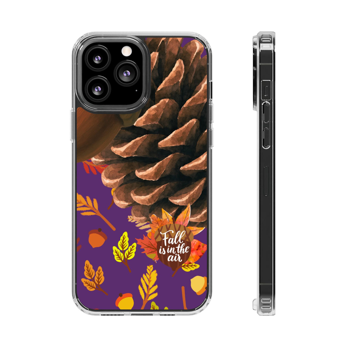 Clear Magnetic Phone Case – Pine & Plenty – Compatible with iPhone 13–16 Series