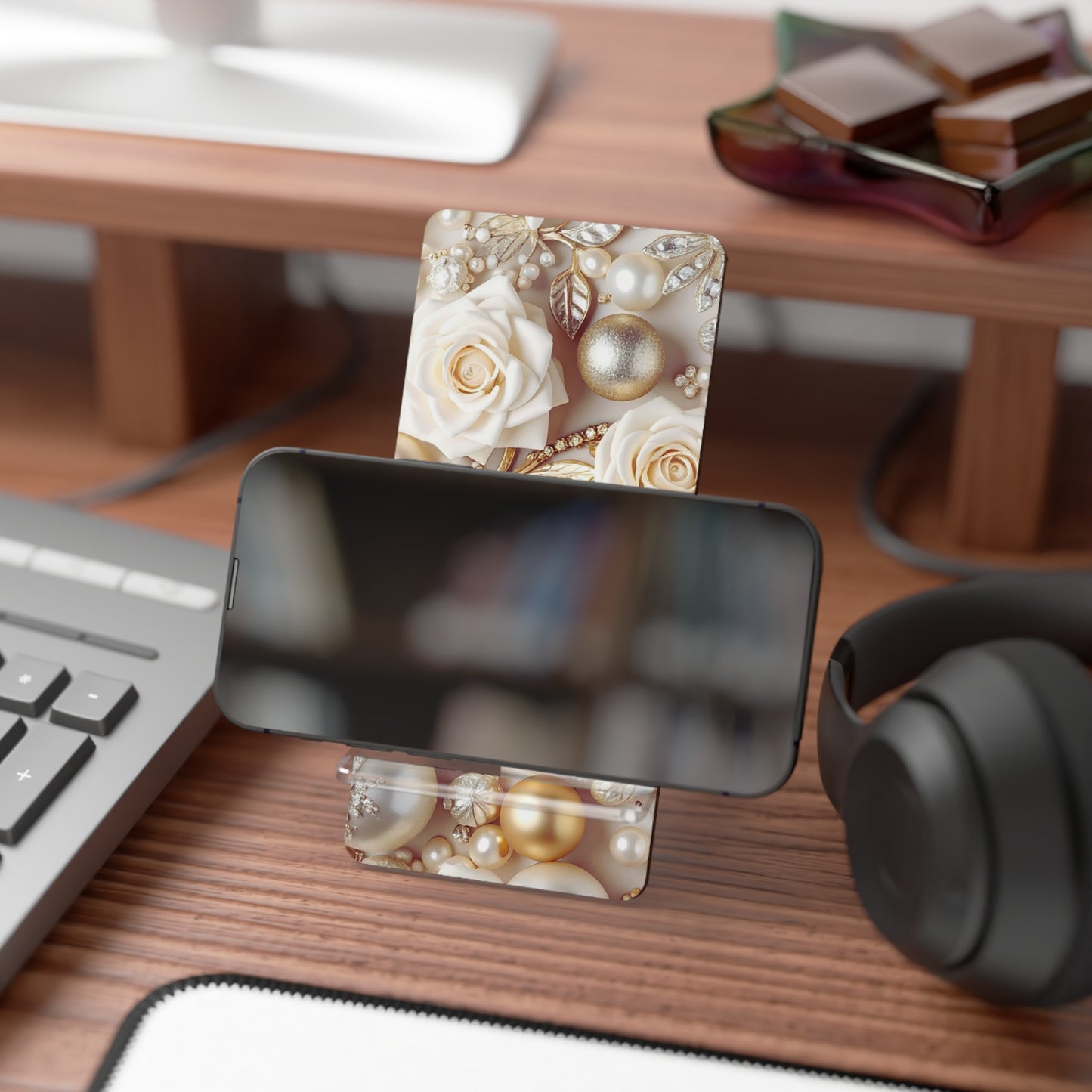 Phone Stand – Ivory Opulence
