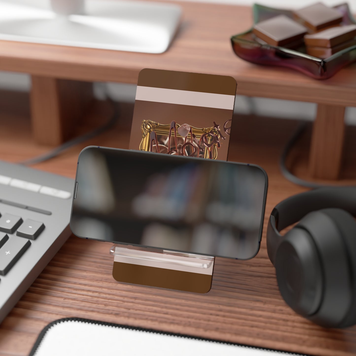 Phone Stand – Chocolate Truffle