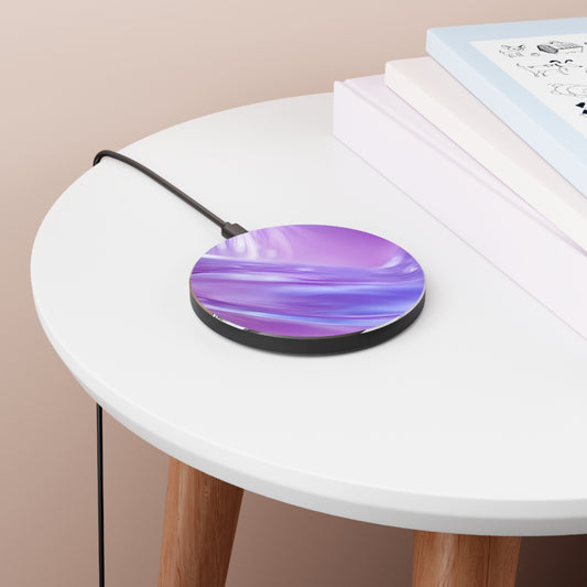 Wireless Charger – Lavender Wave