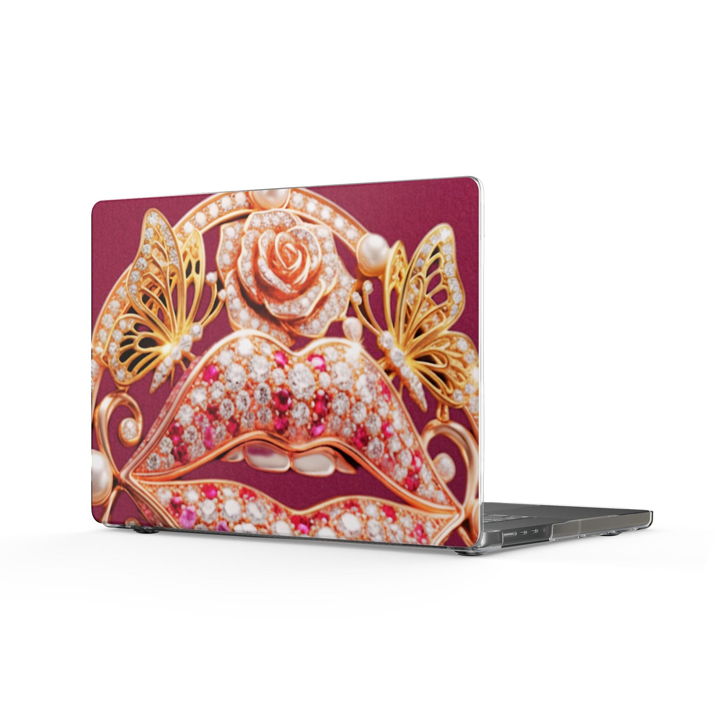 Clear Laptop Case – Kiss of Gold