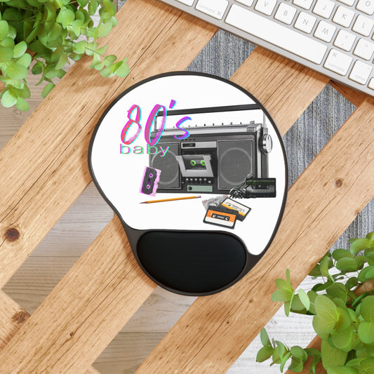 Ergonomic Mouse Pad with Wrist Rest – 80's Baby Retro