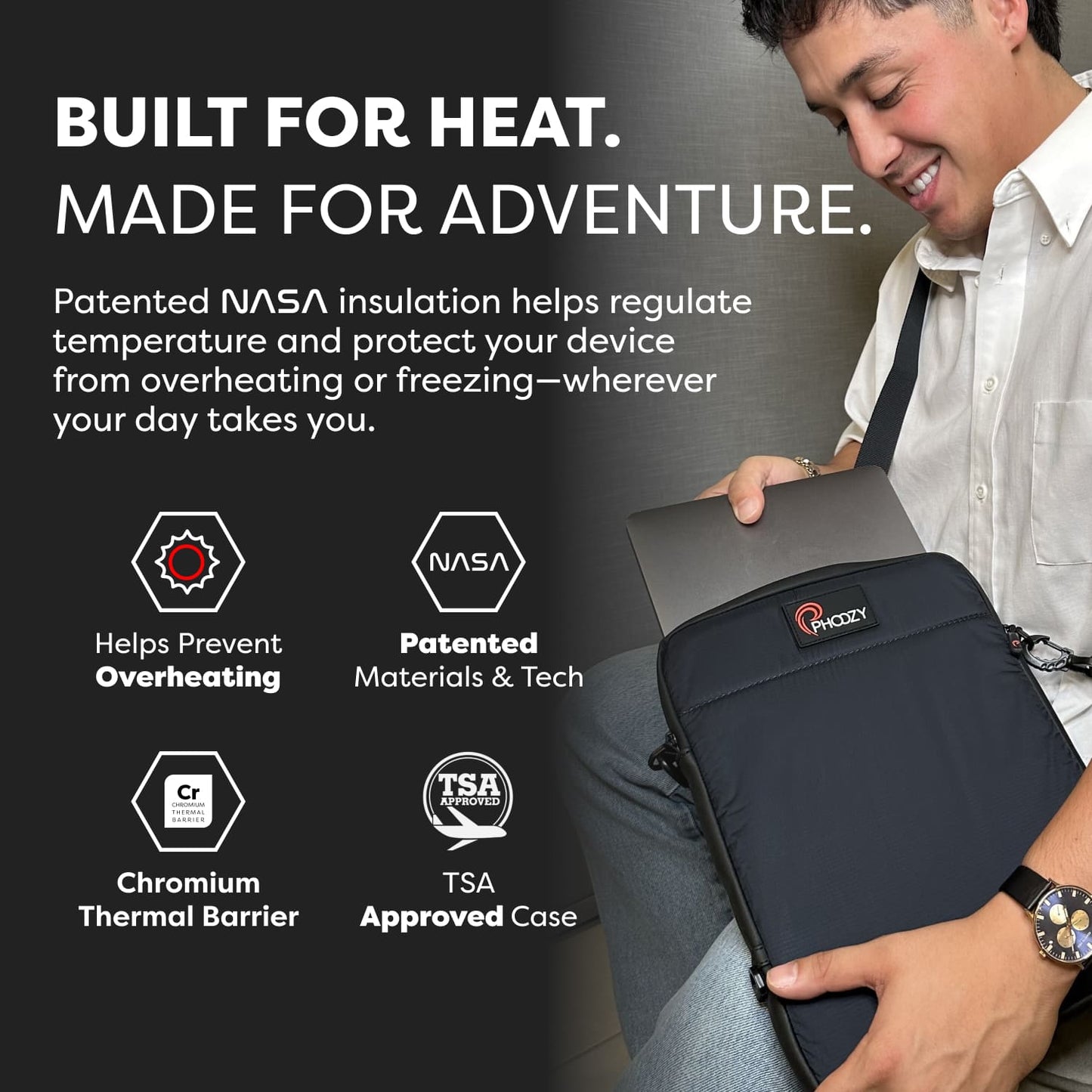 Tablet & Laptop Protective Case - Universal Travel Capsule for Devices