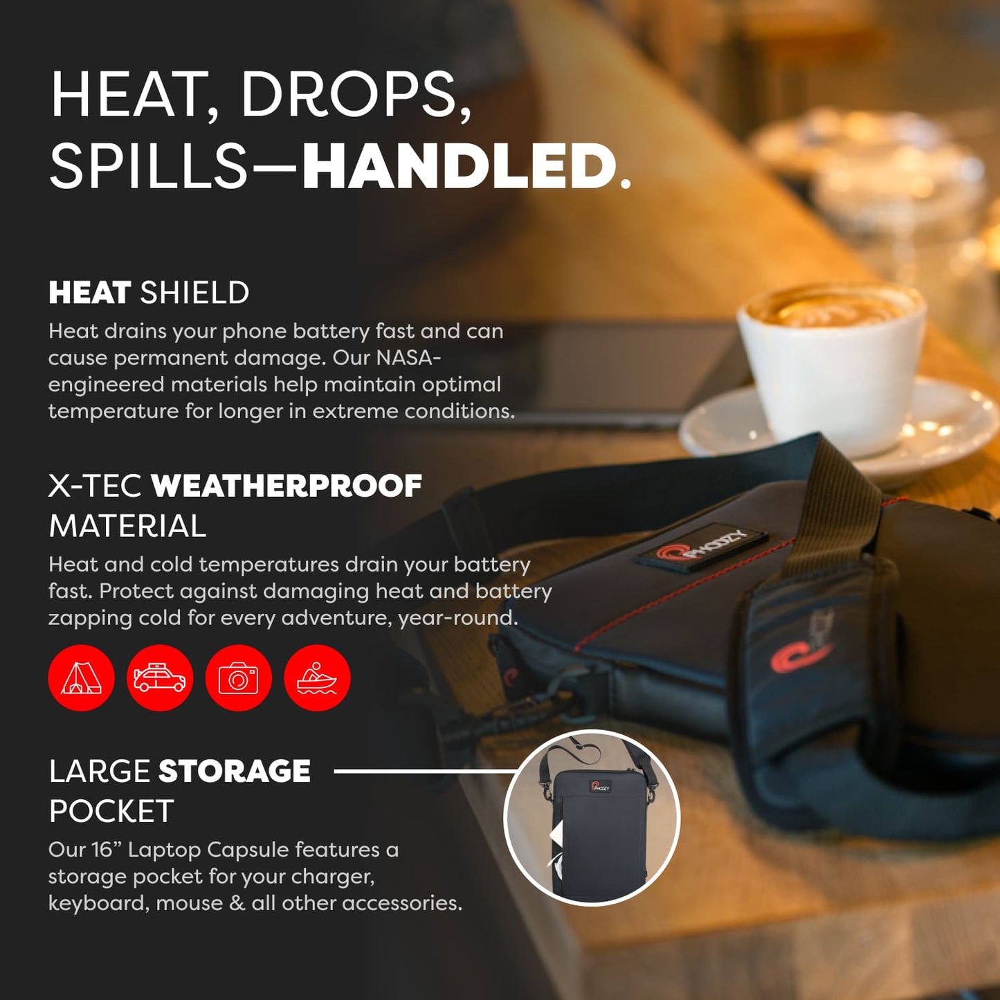 Tablet & Laptop Protective Case - Universal Travel Capsule for Devices