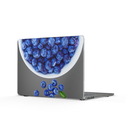 Clear Laptop Case – Chilled Blueberries