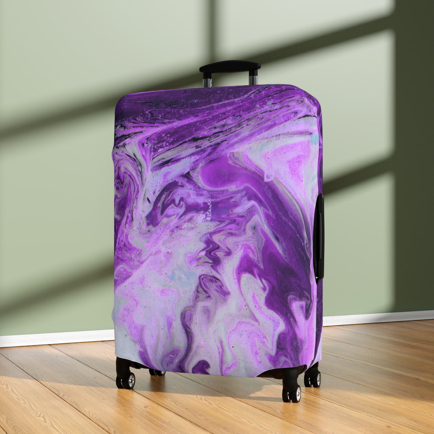 Luggage Cover – Midnight Amethyst