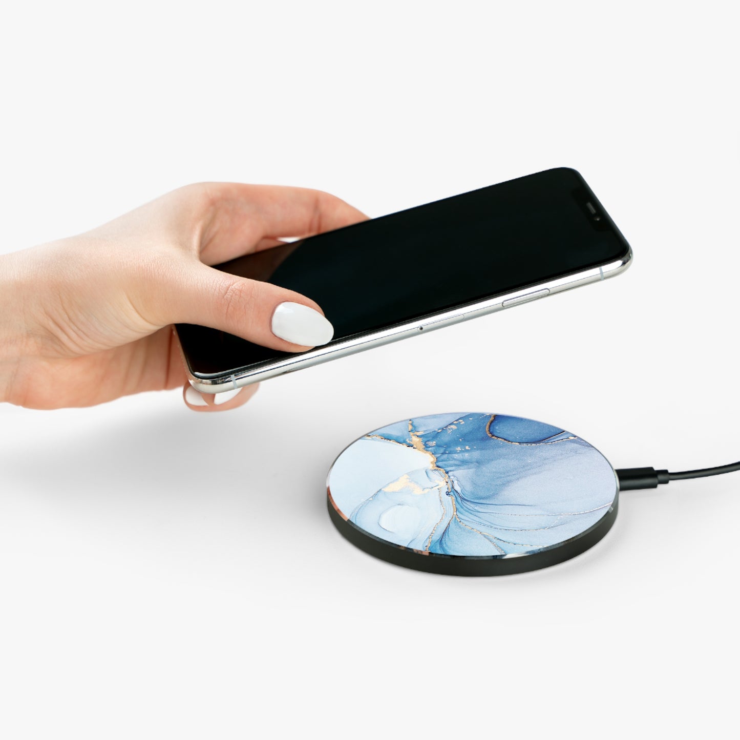 Wireless Charger – Blue Agate