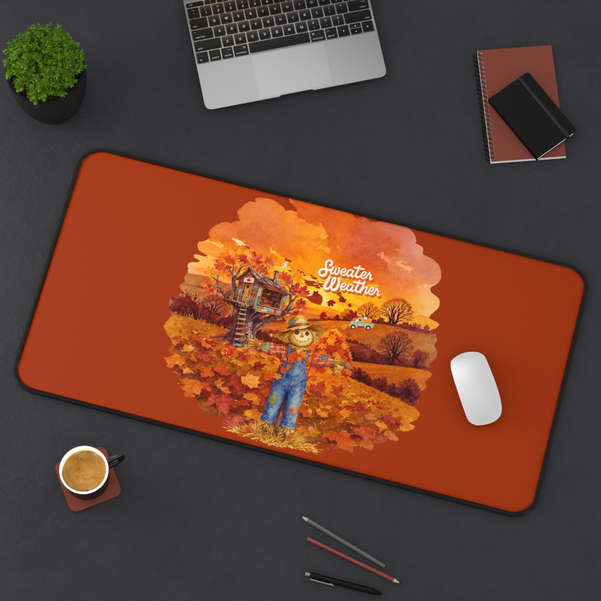 Desk Mat – Sweater Weather