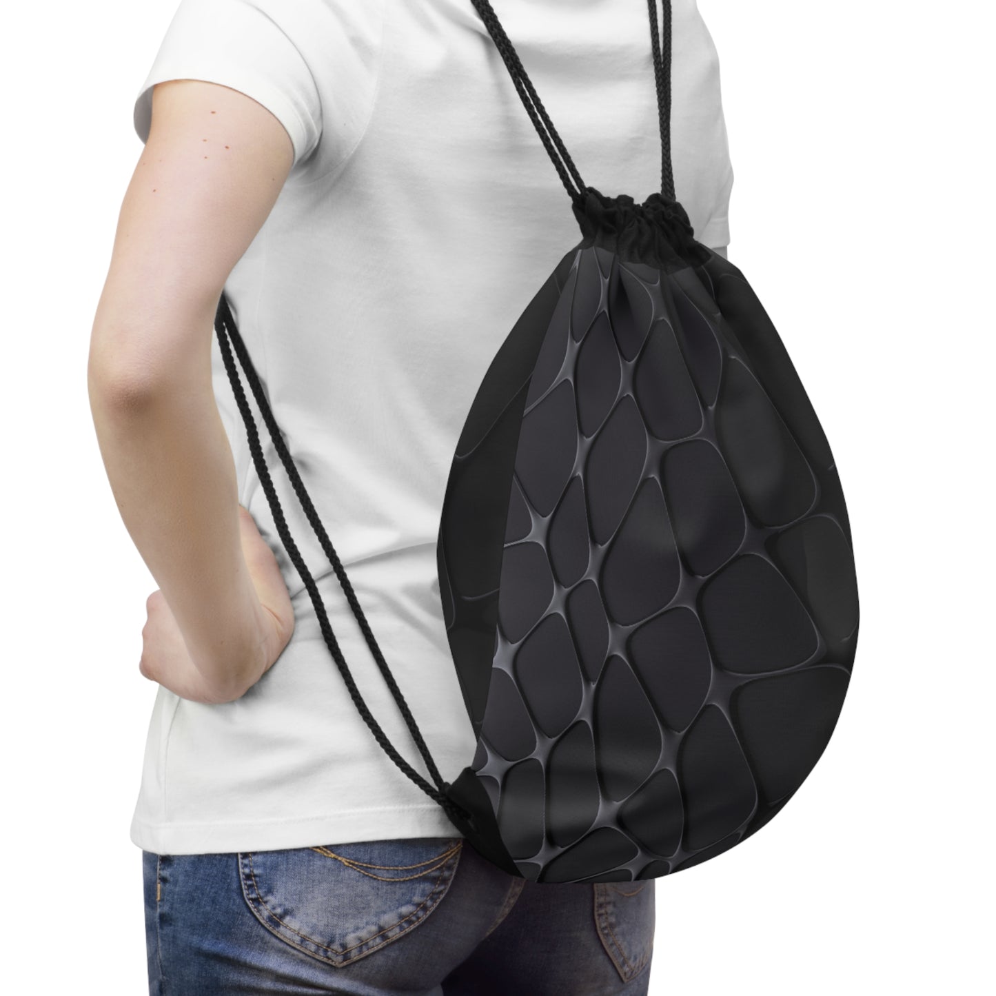 Drawstring Bag – Night Scale