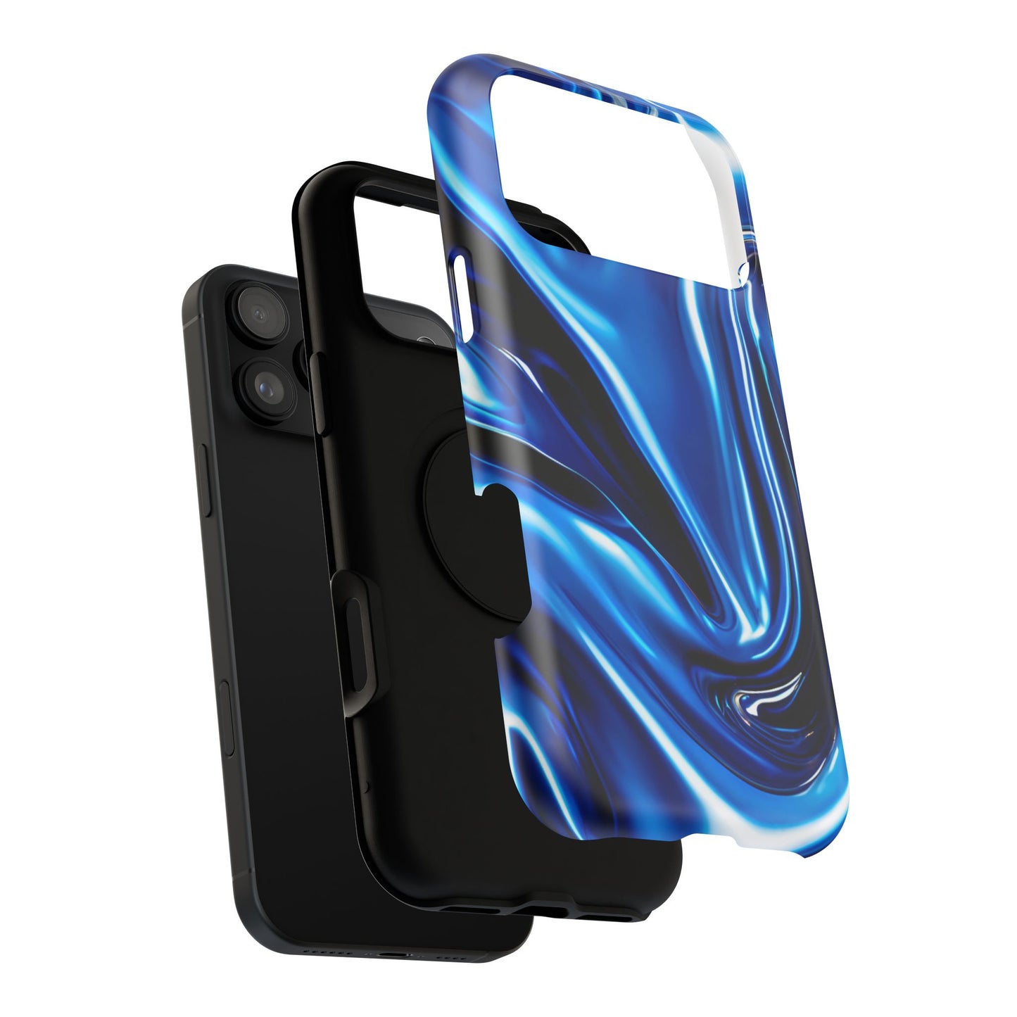 Impact-Resistant Phone Case – Midnight Surge