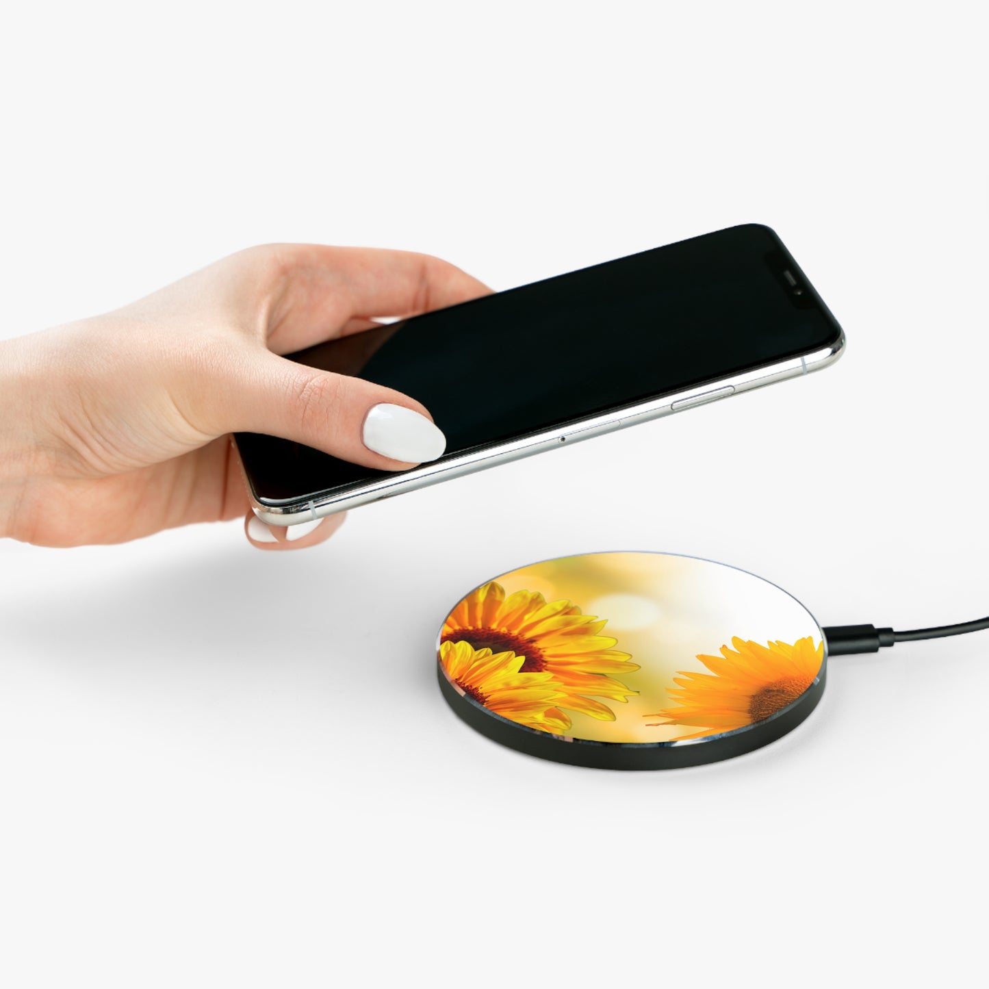 Wireless Charger – Sunlit Sunflowers
