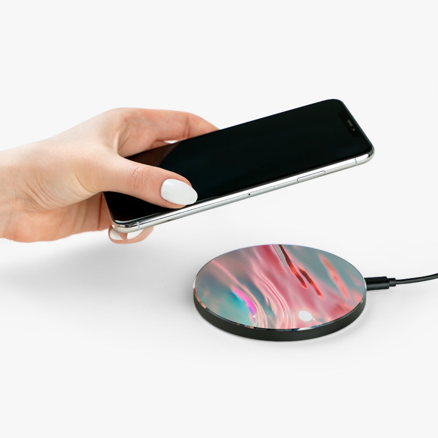 Wireless Charger – Liquid Sunset