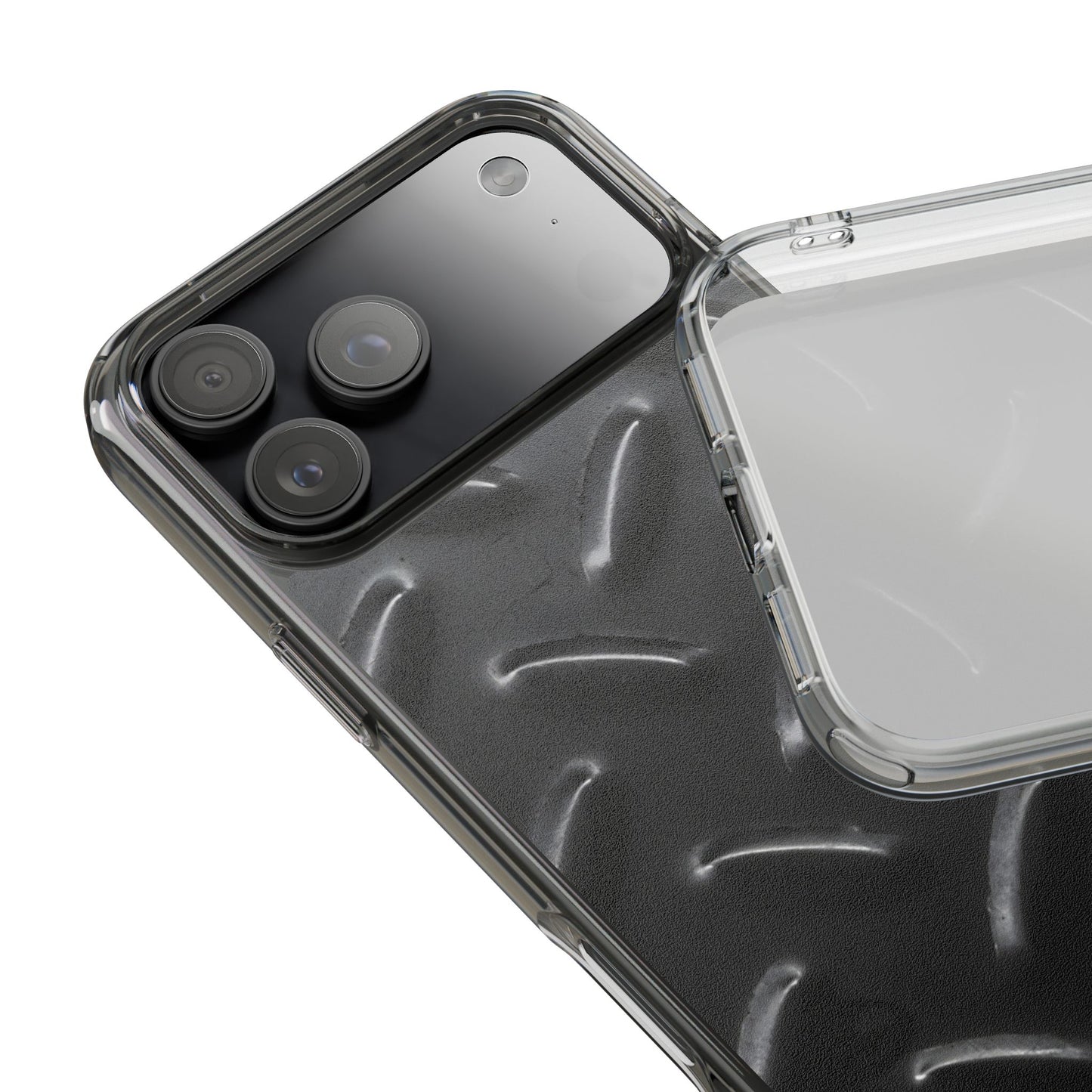 Clear Phone Case – Blackout Plate