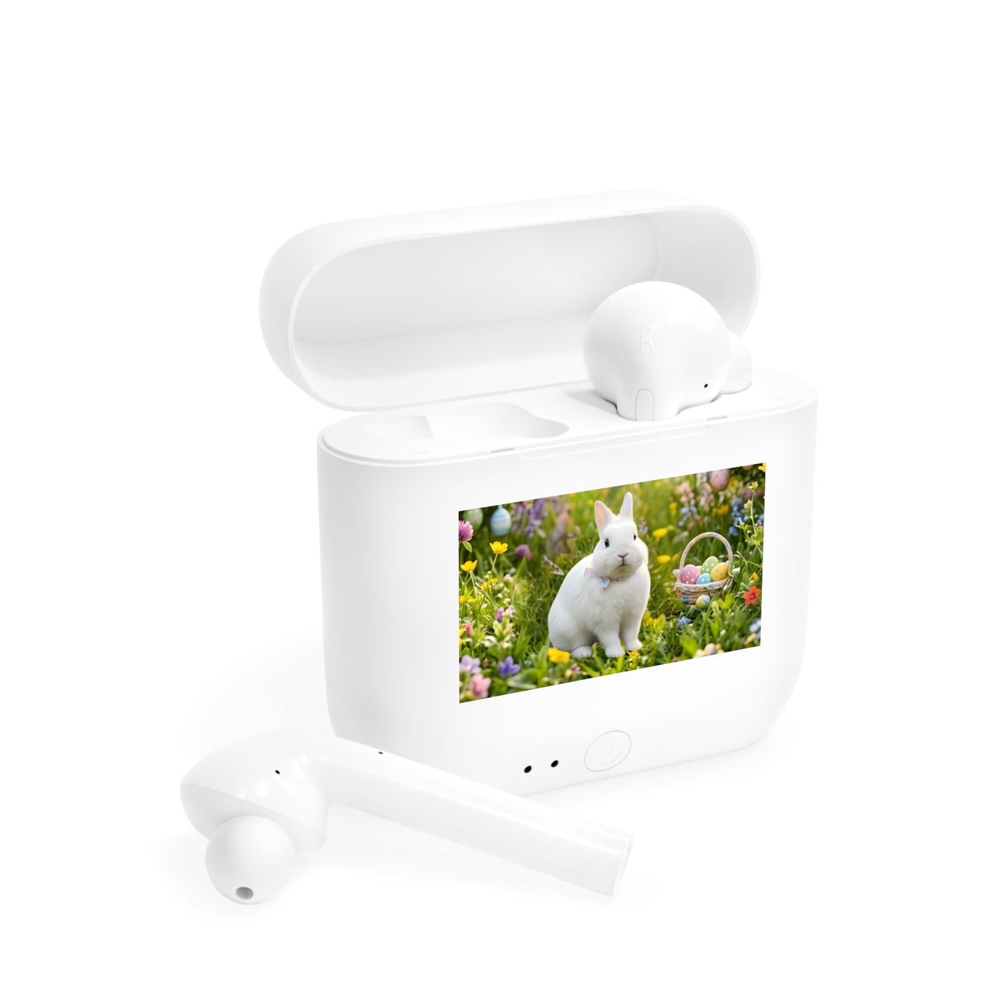 Wireless Earbuds – Pastel Pop Bunny
