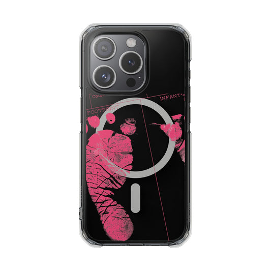 Clear Magnetic Phone Case – Mom’s Little Pink Footprints