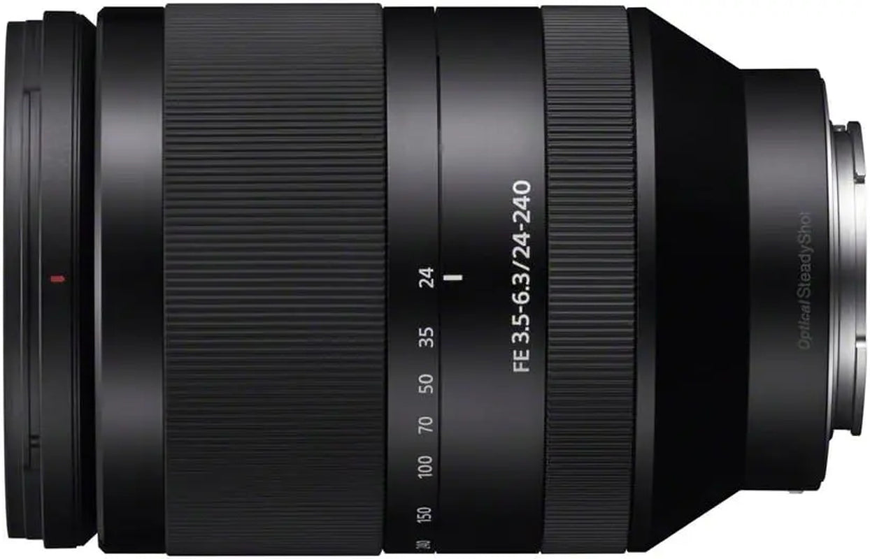 Certified Refurbished - Sony SEL24240 FE 24-240Mm F3.5-6.3 OSS E-Mount Telephoto Zoom Lens