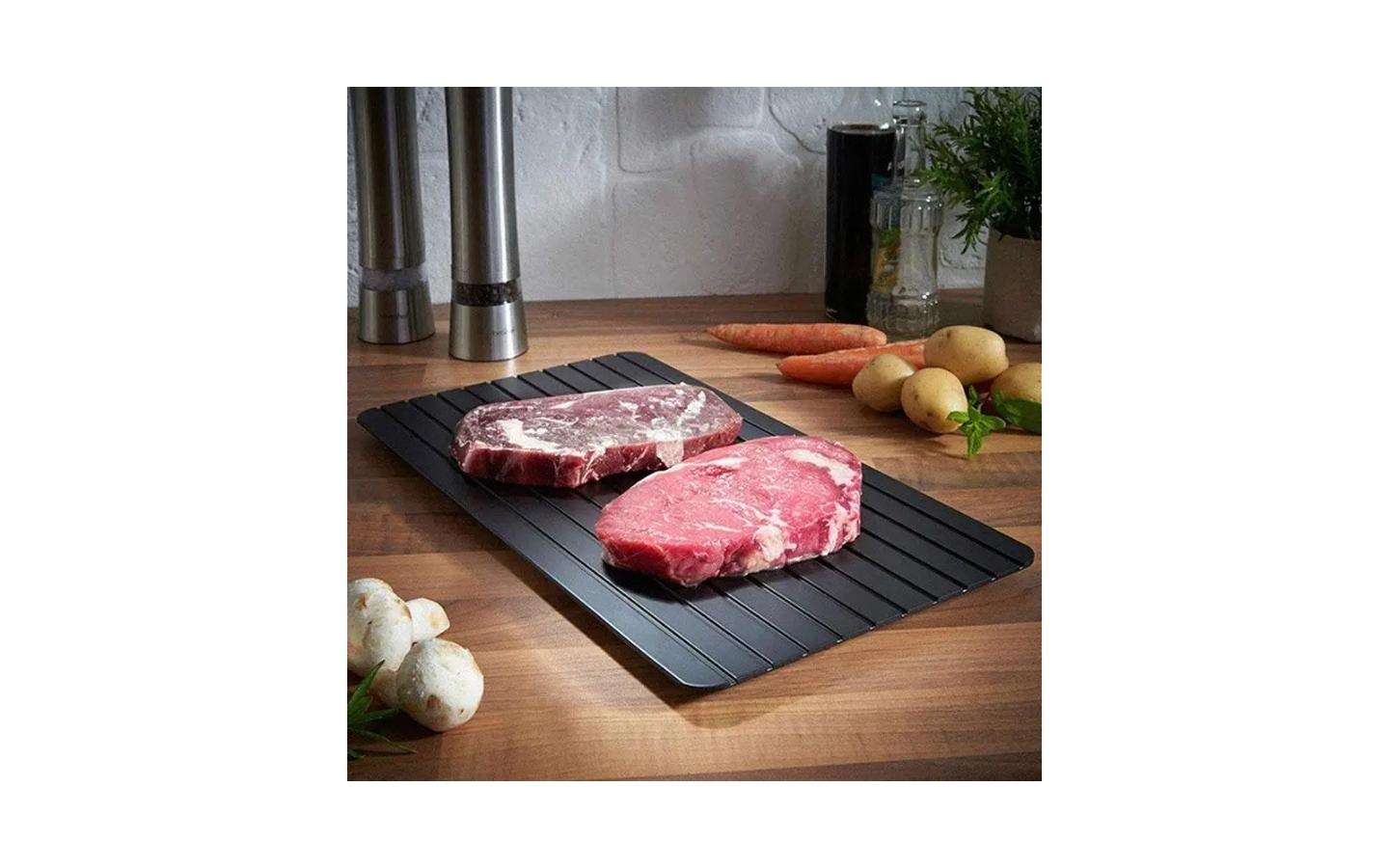 Fast Defrosting Tray Thaw Frozen Food Meat Fruit Quick Defrosting Plate Board Defrost Kitchen Gadget Tool