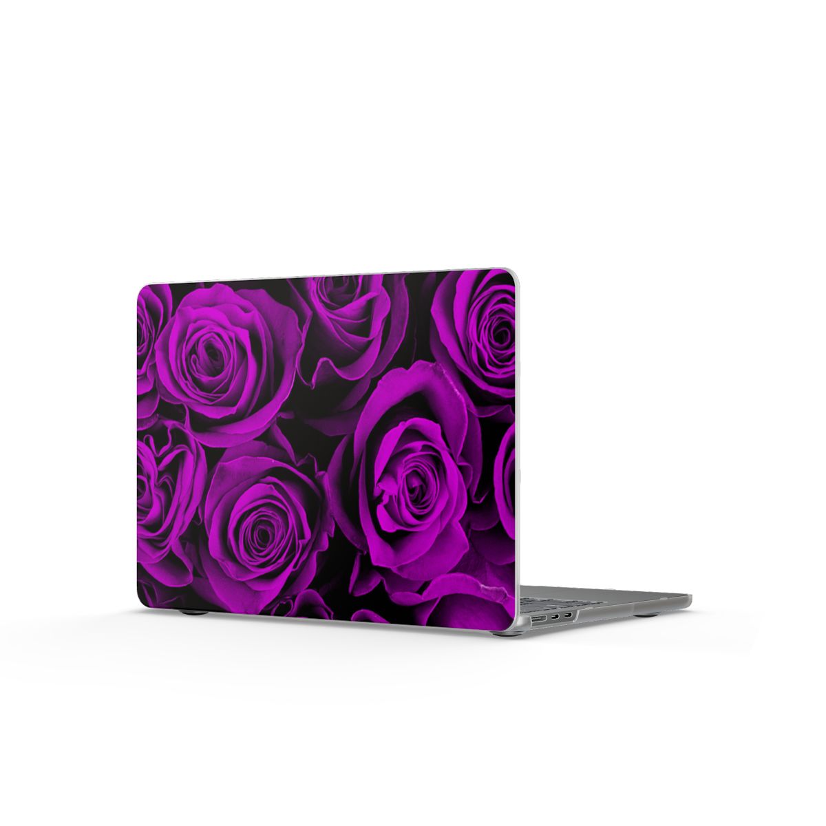 Matte Laptop Case – Amethyst Roses