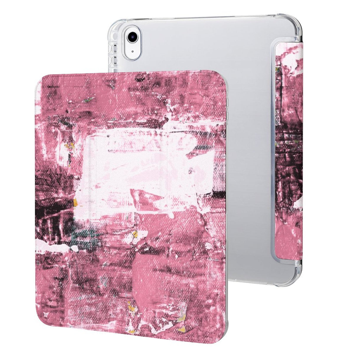 Tablet Case with Pencil Holder – Faded Cranberry