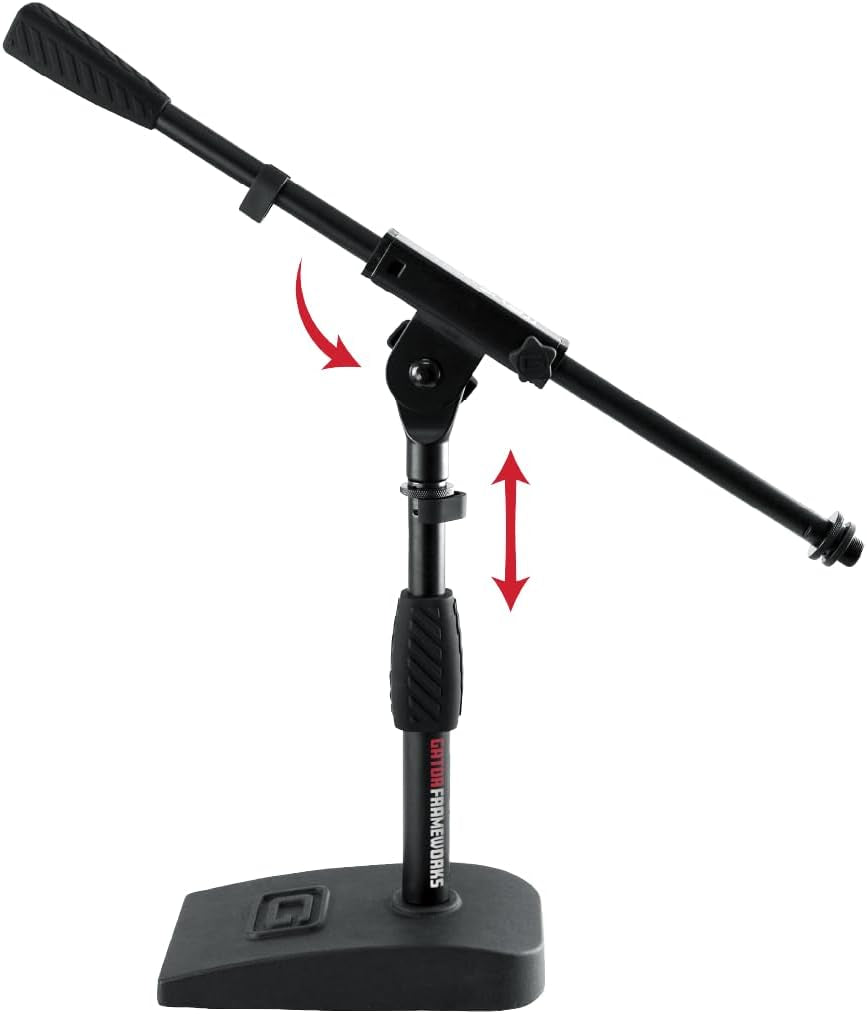 GFW-MIC-0821 Compact Base Bass Drum and Amp Mic Stand