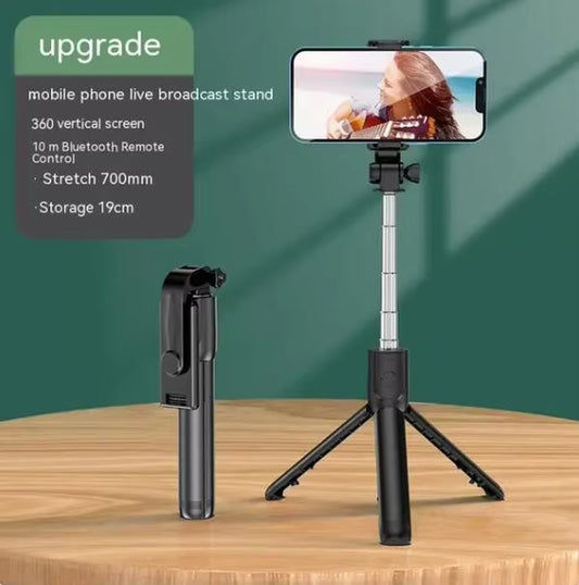 Monopod Remote Shutter Fill Light for Iphone Samsung Xiaomi Phone Holder Mini Tripod Wireless Bluetooth Selfie Stick