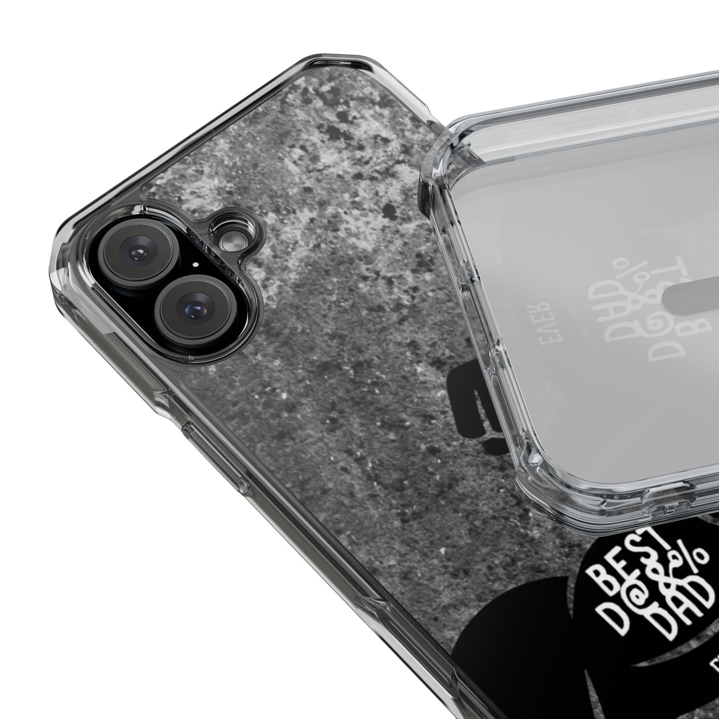 Clear Magnetic Phone Case – Best Dad Ever