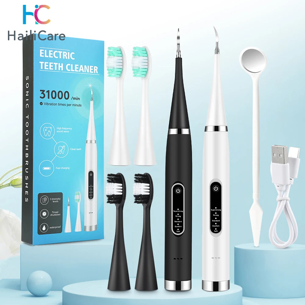 High Frequency Teeth Cleaner: Electric, Tartar & Plaque Removal