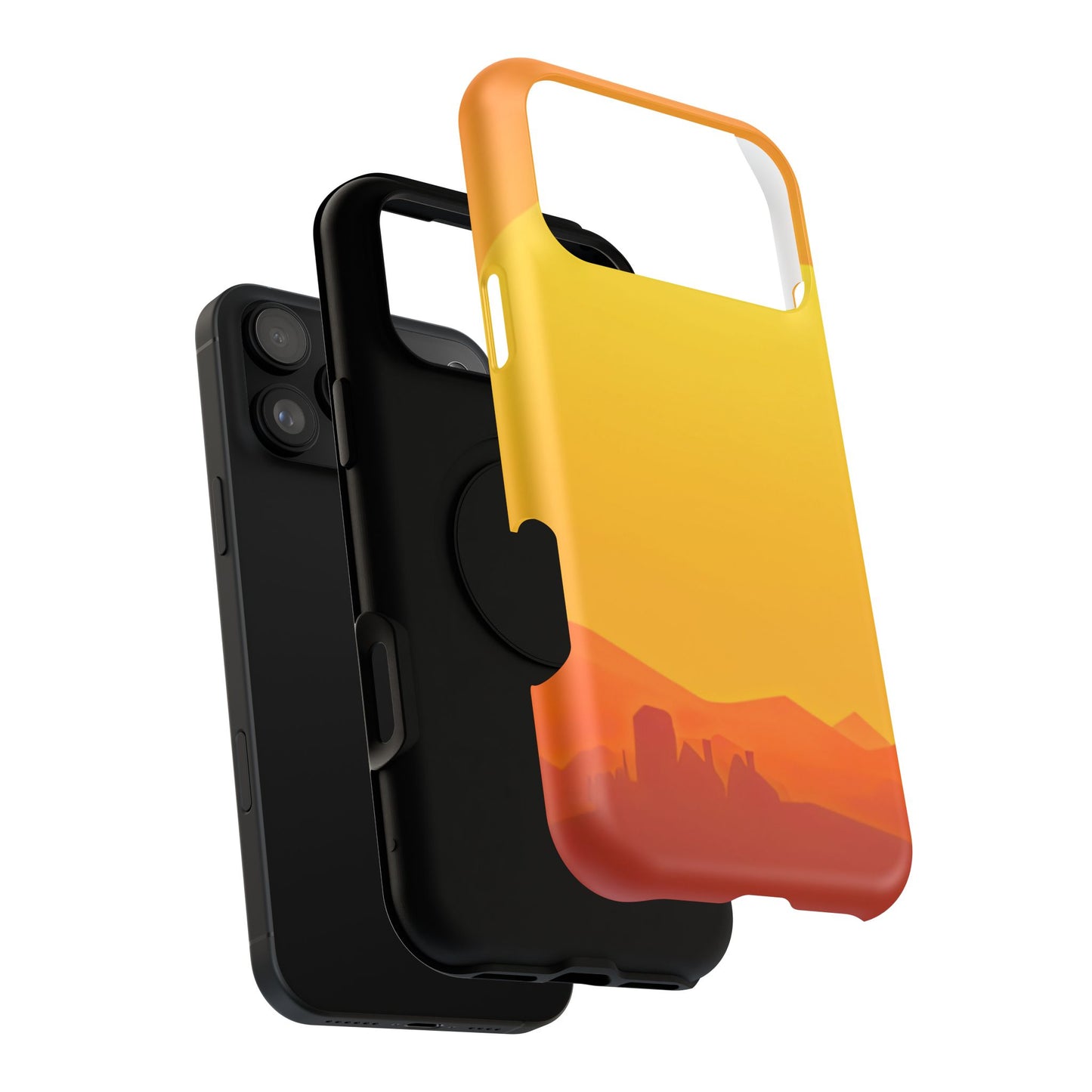 Impact-Resistant Phone Case – Desert Sunrise