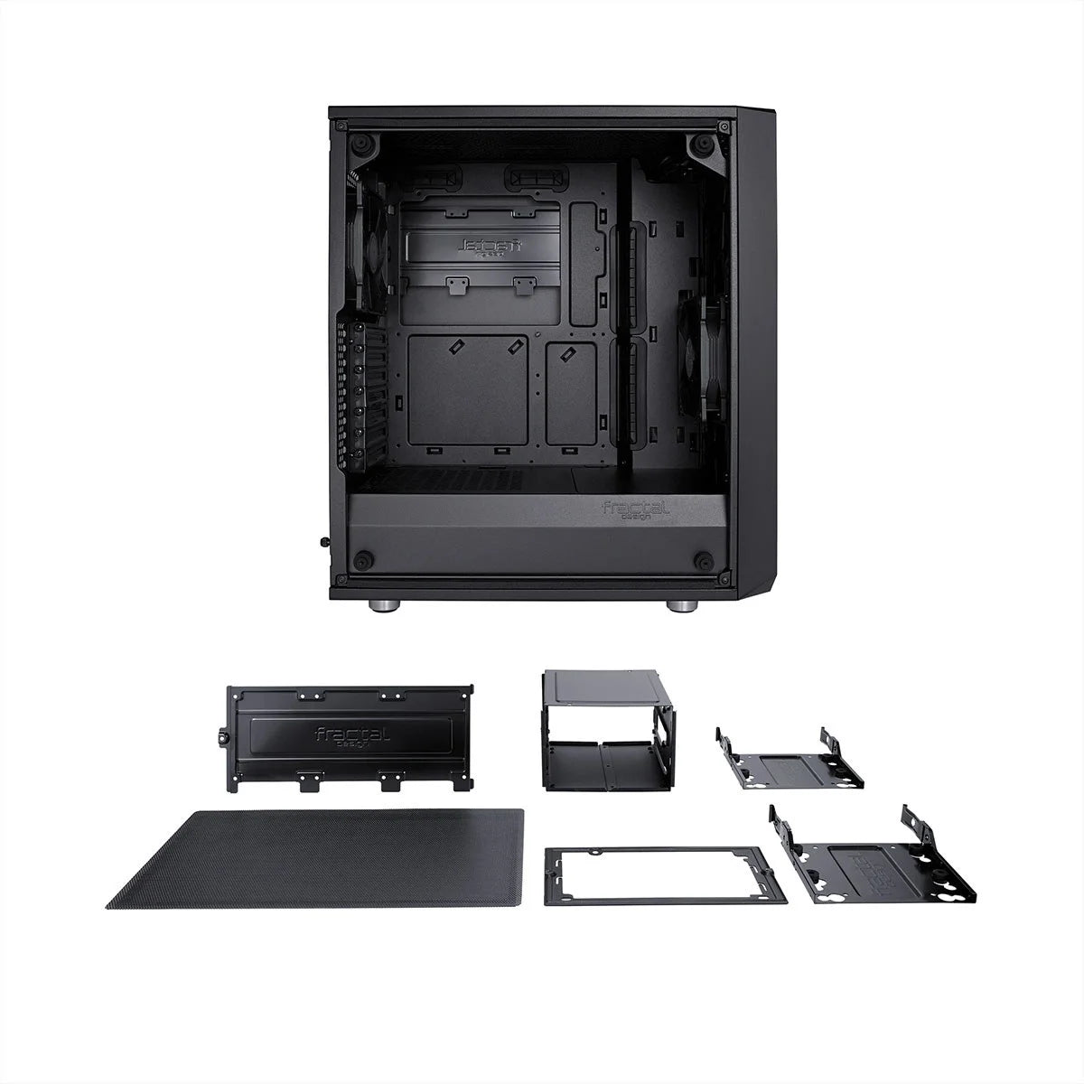 Meshify C Steel ATX Mid-Tower Computer Case, Black