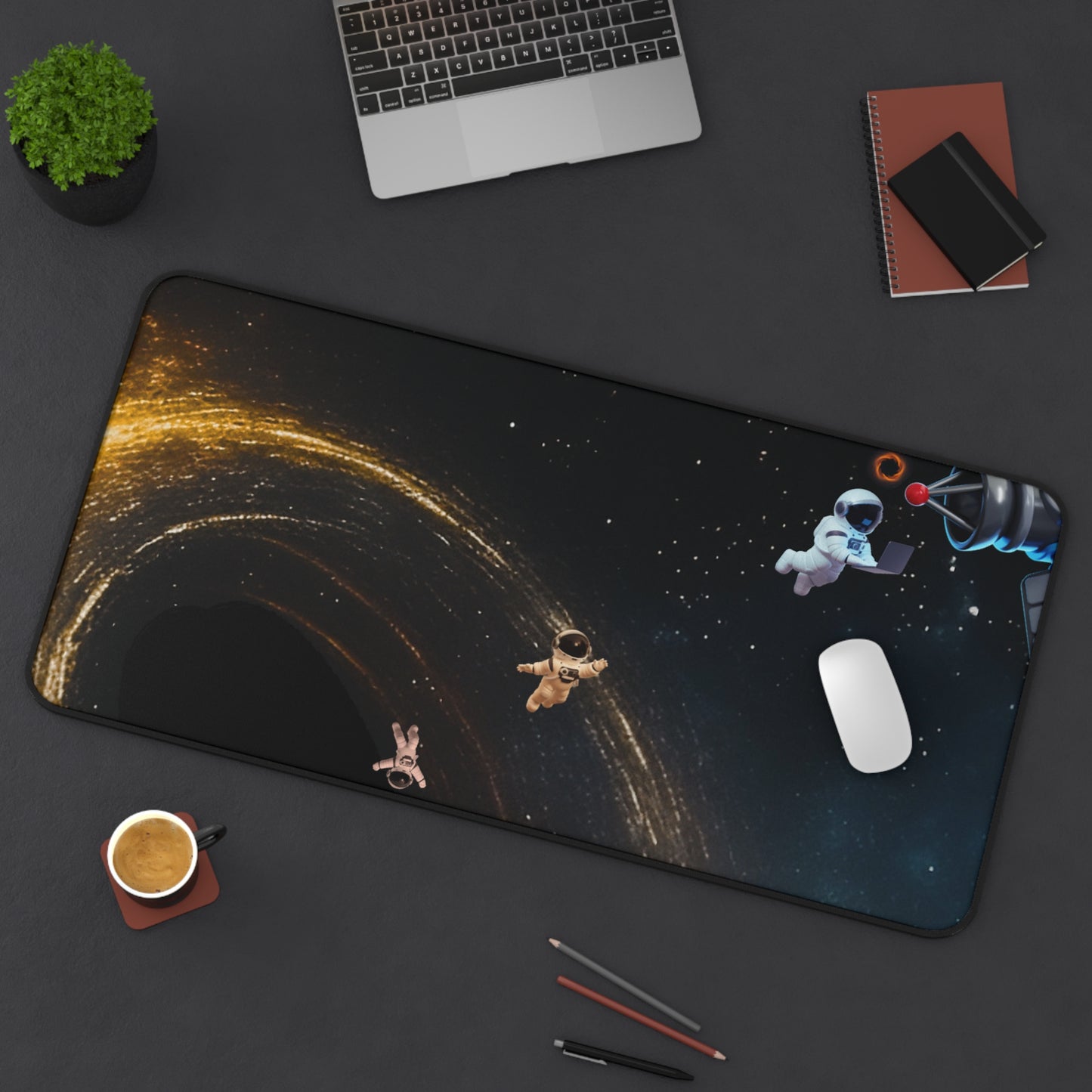 Neoprene Desk Mat – Cosmic Drift