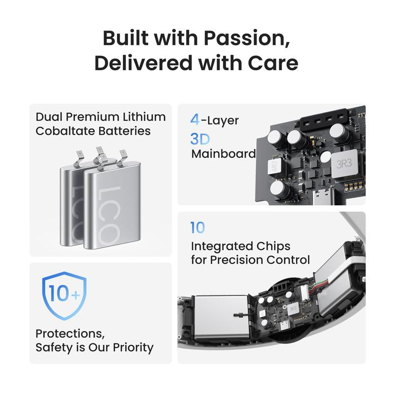 Kiwi Design H4 Boost Comfort Battery Head Strap Accessories for Meta/Oculus Quest 3/Quest 3S